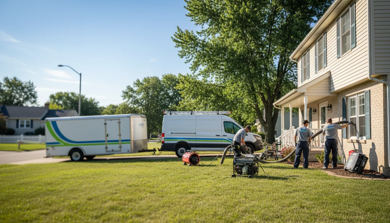 Flooded Basement Restoration And Cleanup With Repair in Promise City, IA near me